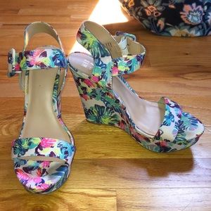 Floral Heels
